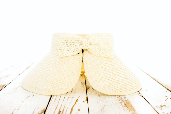 Foldable Wide Brim Bow Visor 1
