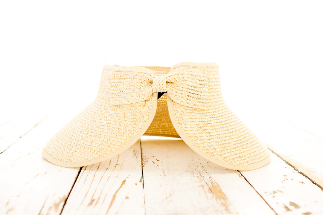Foldable Wide Brim Bow Visor 1