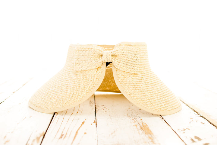 Foldable Wide Brim Bow Visor 1