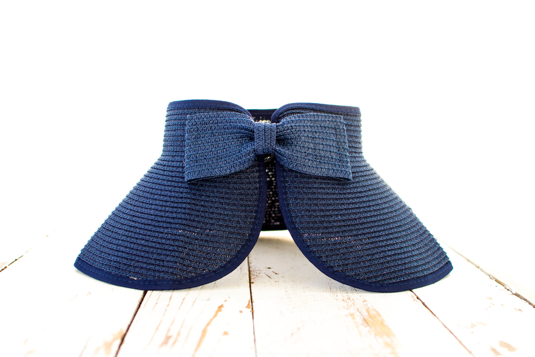 Foldable Wide Brim Bow Visor 1