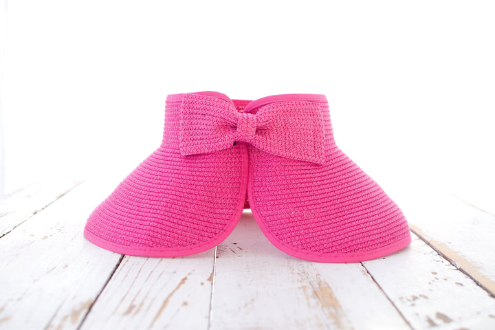 Foldable Wide Brim Bow Visor 1