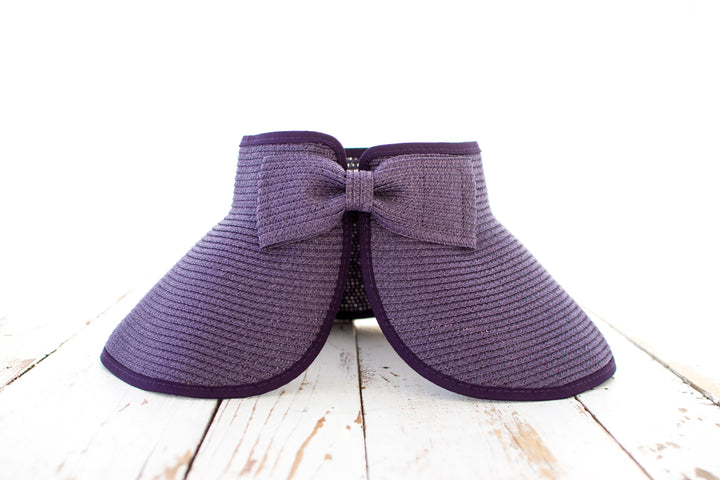 Foldable Wide Brim Bow Visor 1