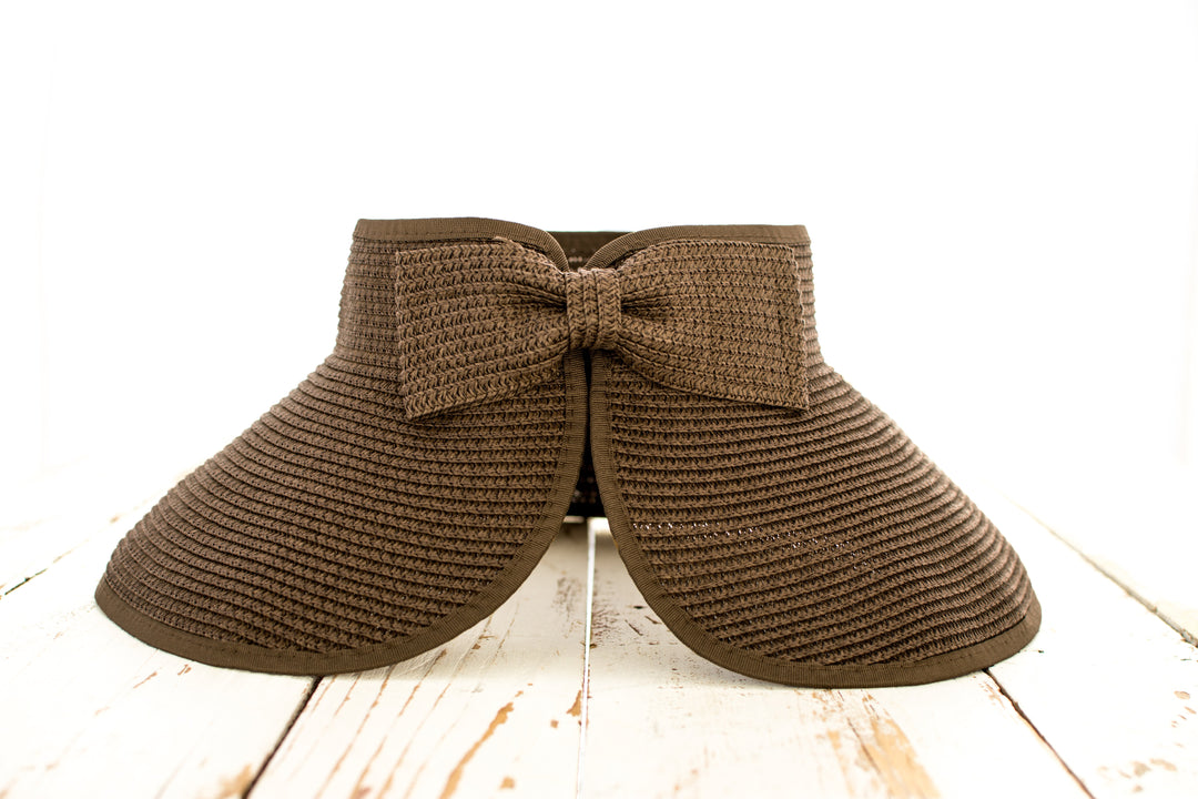 Foldable Wide Brim Bow Visor 1