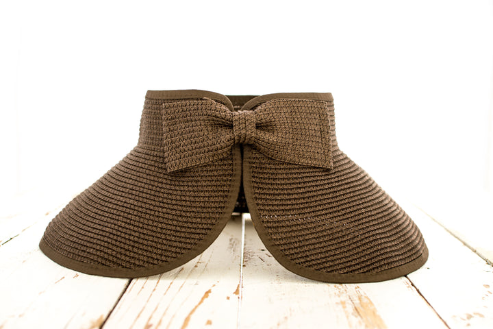 Foldable Wide Brim Bow Visor 1