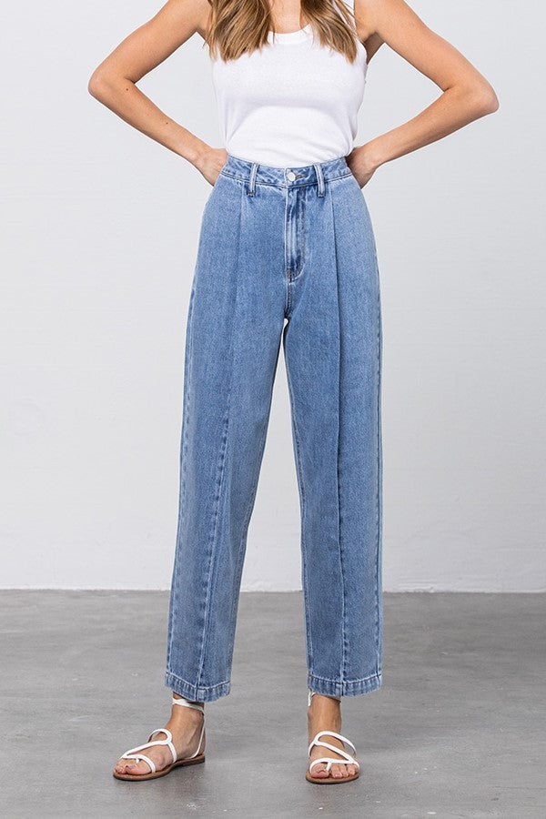 Medium Hi Waist Slouch Jeans