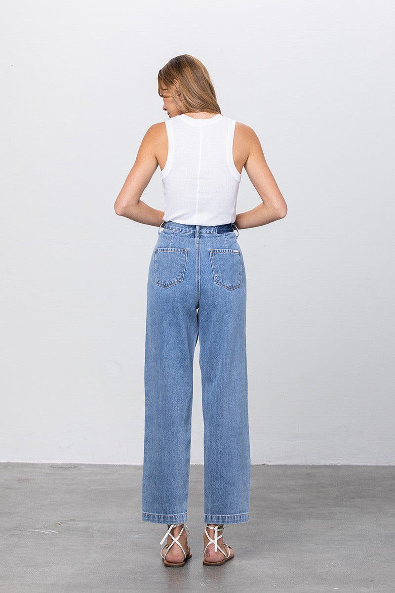 Medium Hi Waist Slouch Jeans