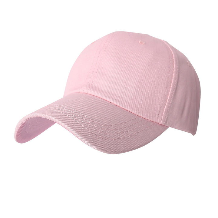 Pink Classic Chic Cotton Baseball Cap