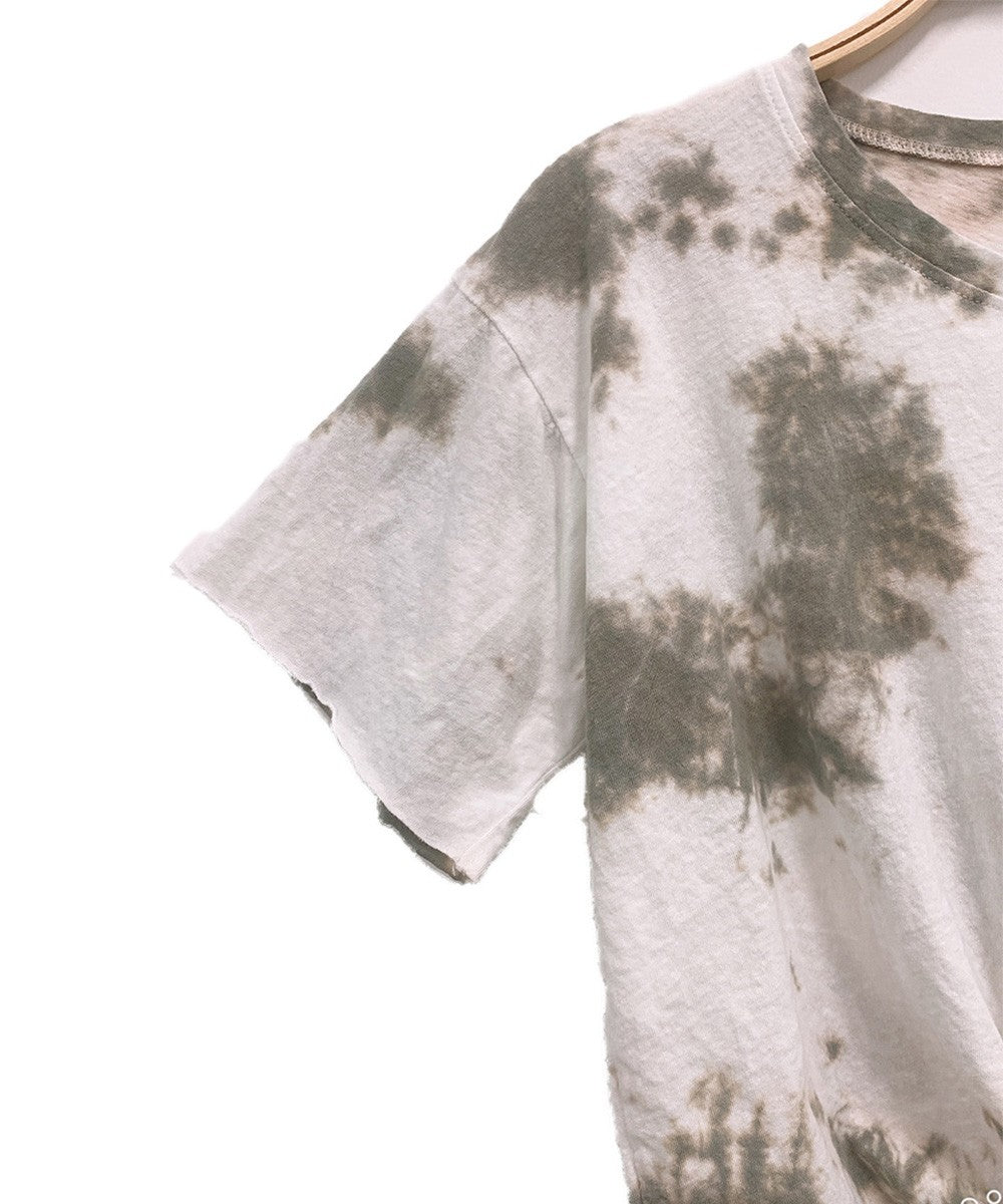 Taupe Neutral Color Hand Tie Dye