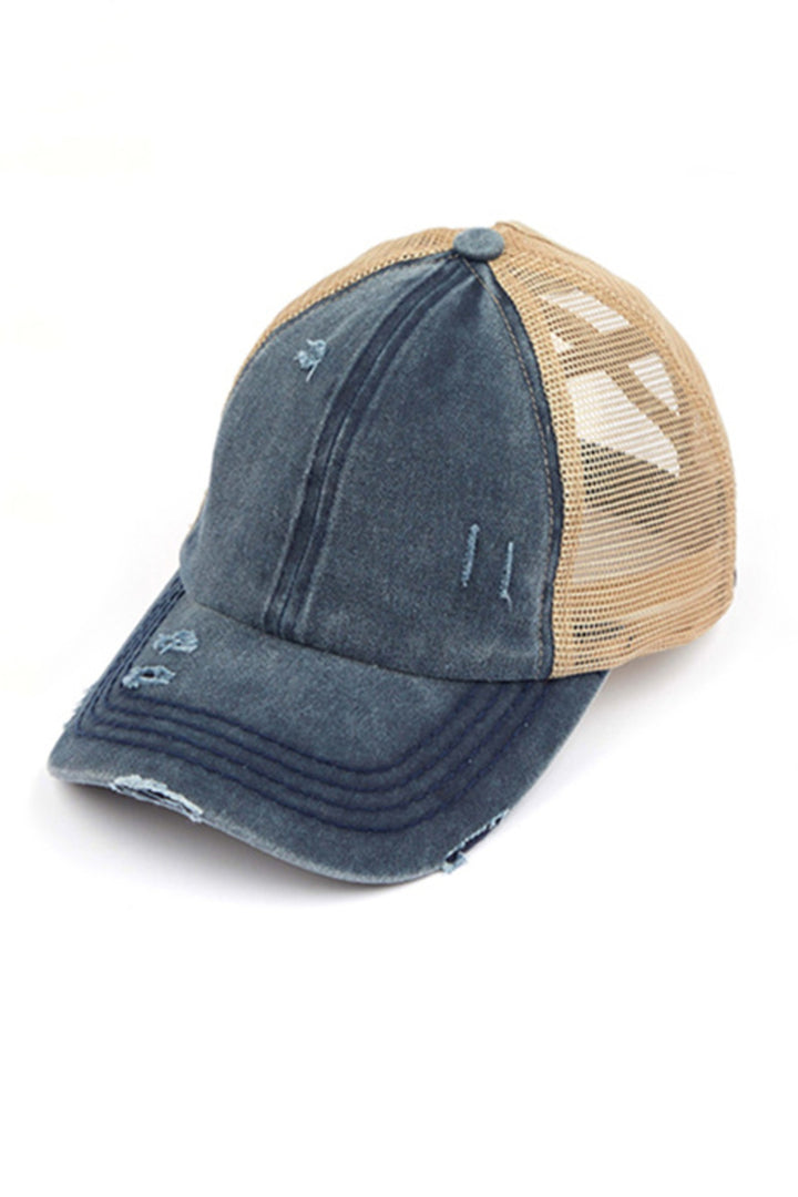 Cc Criss Cross Ponytail Caps