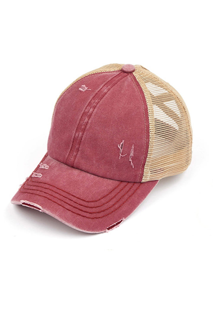 Cc Criss Cross Ponytail Caps