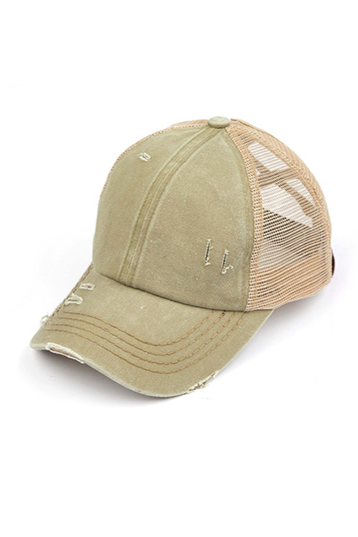 Cc Criss Cross Ponytail Caps