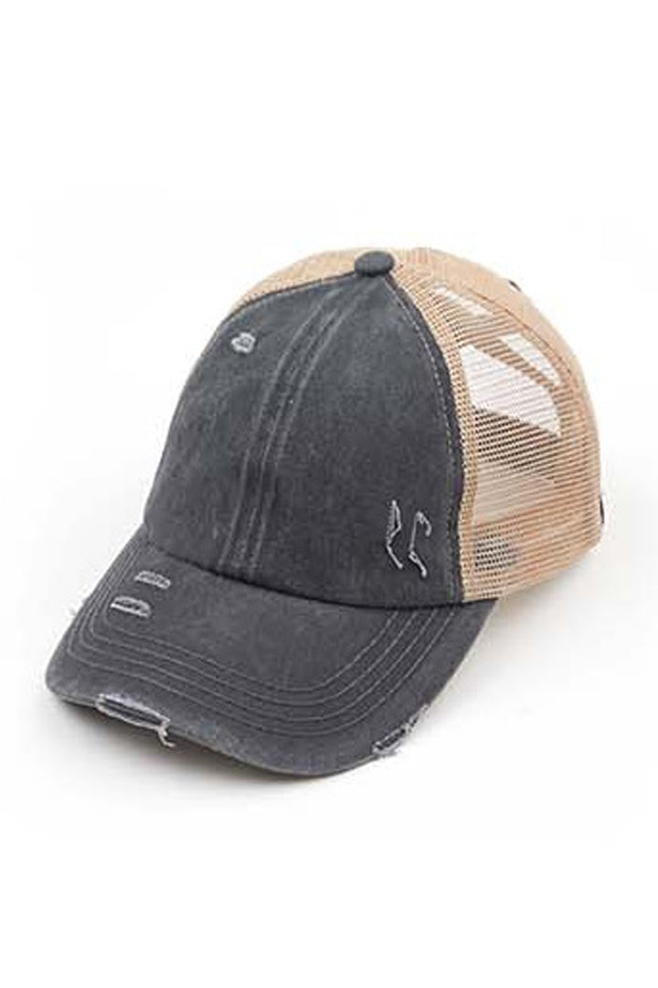 Cc Criss Cross Ponytail Caps