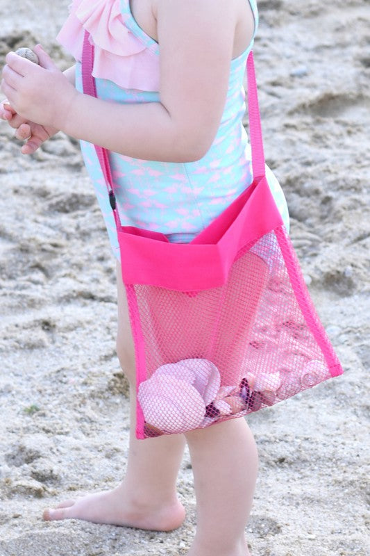 Hot Pink Beachcomber Sea Shell Bags
