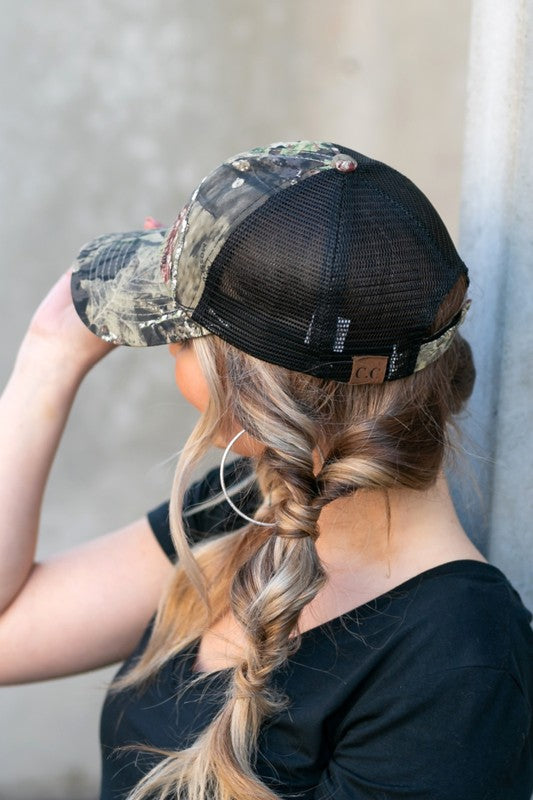 Cc Mossy Oak Baseball Cap Hat