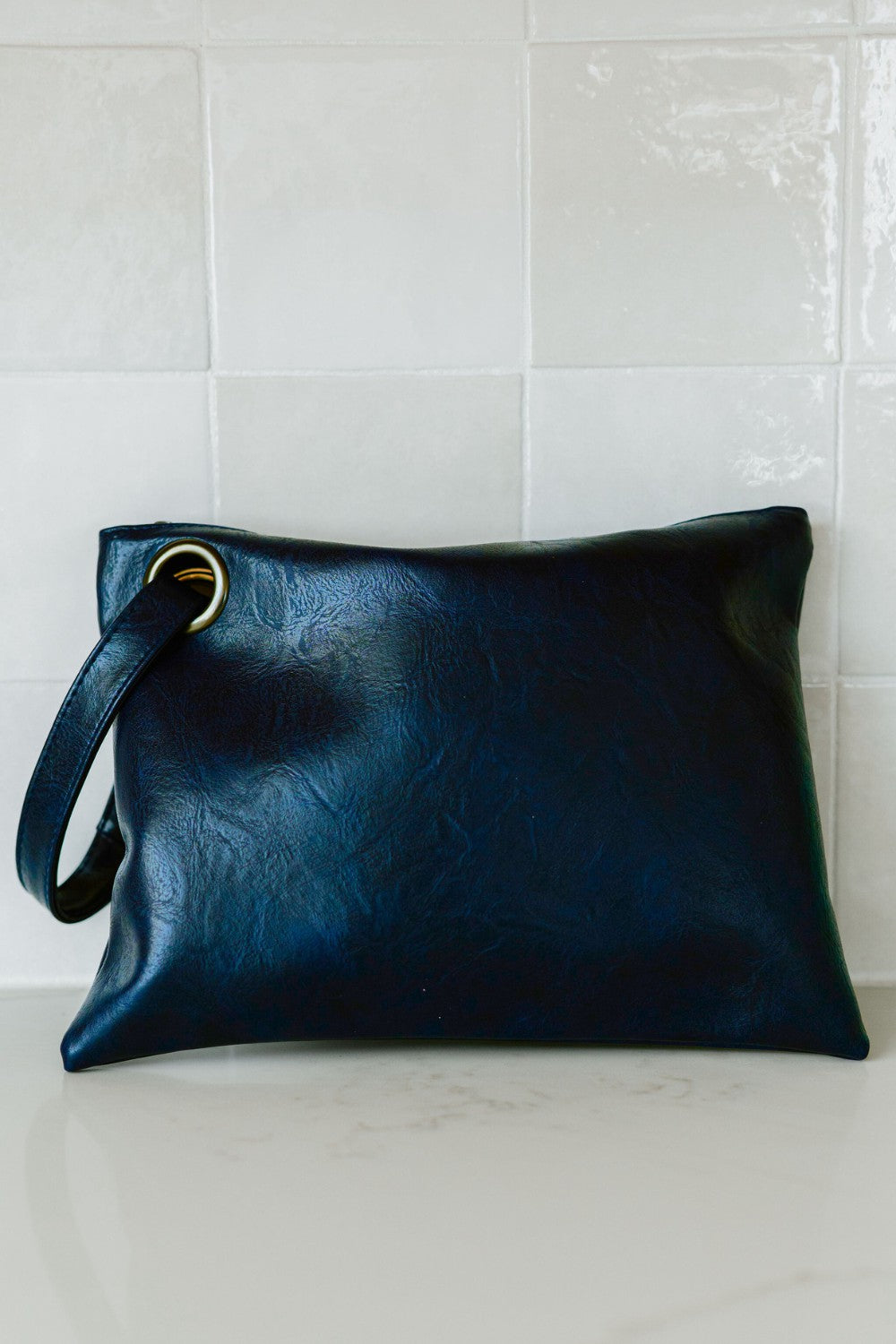 Alexa Oversized Clutch With Wristlet