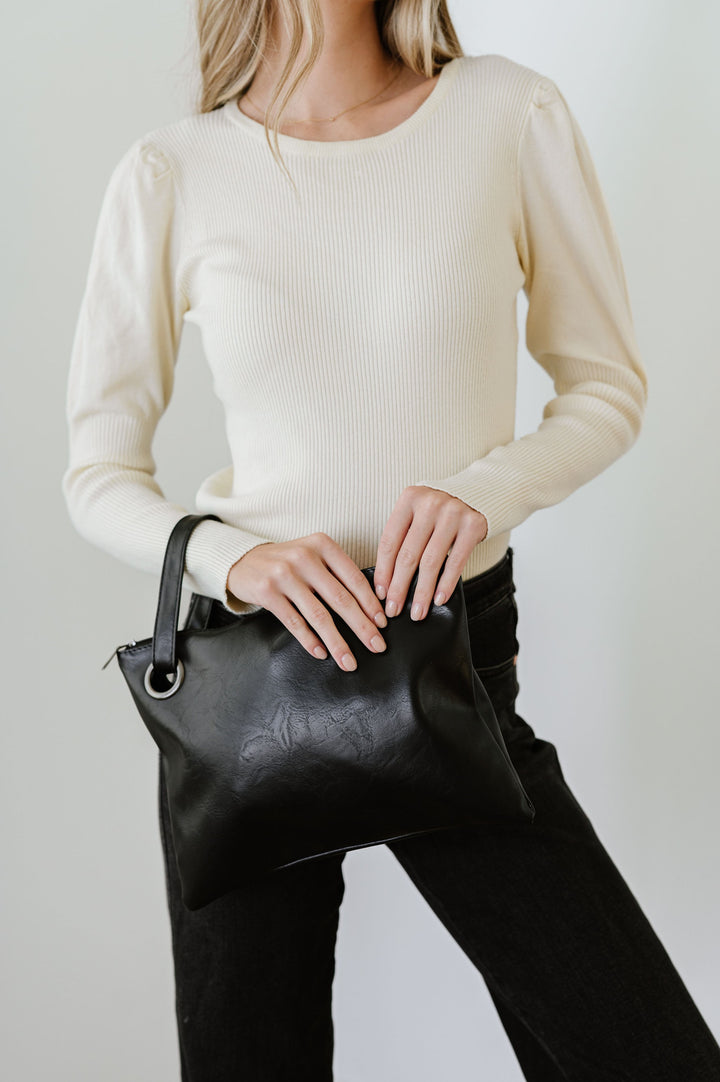 Alexa Oversized Clutch With Wristlet