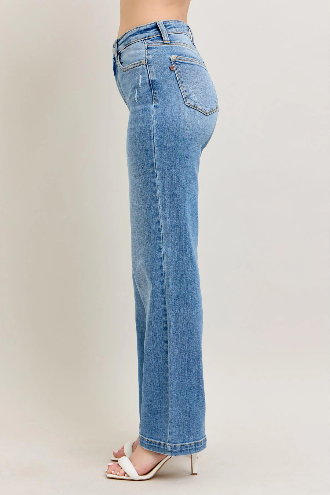 Md Judy Blue Full Size High Waist Straight Jeans Plus Size