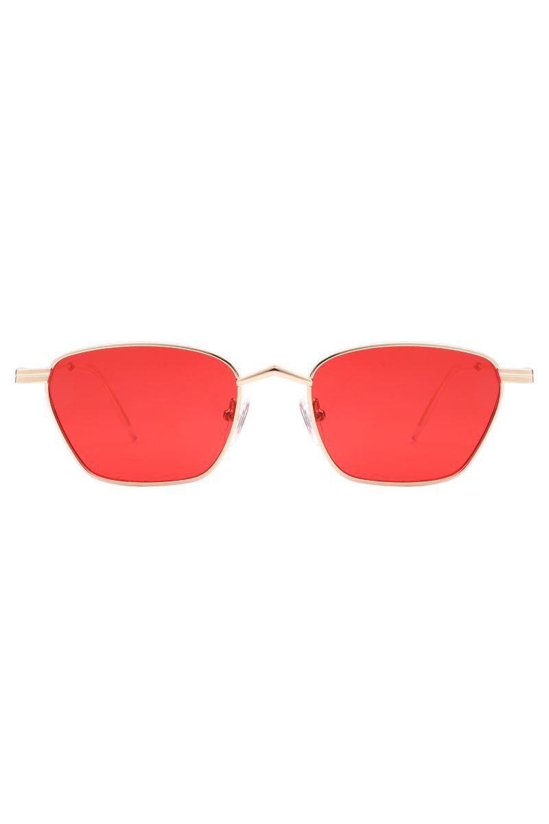 Retro Square Vintage Metal Fashion Sunglasses | Anekay