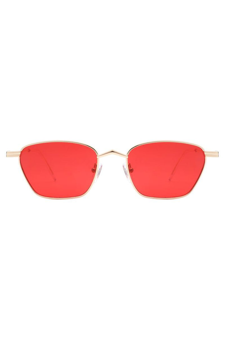 Retro Square Vintage Metal Fashion Sunglasses | Anekay