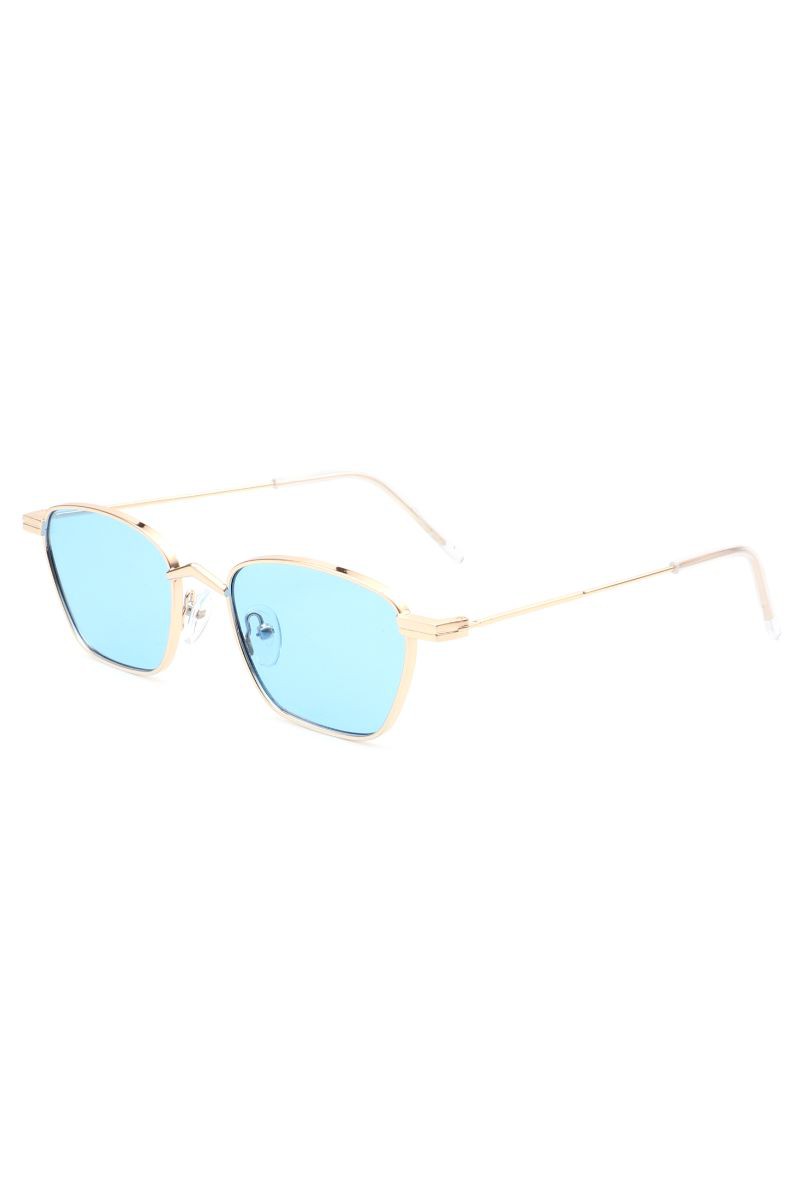 Retro Square Vintage Metal Fashion Sunglasses | Anekay