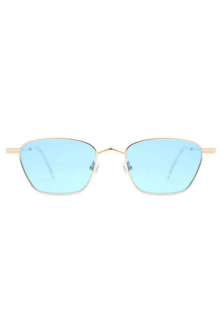 Retro Square Vintage Metal Fashion Sunglasses | Anekay