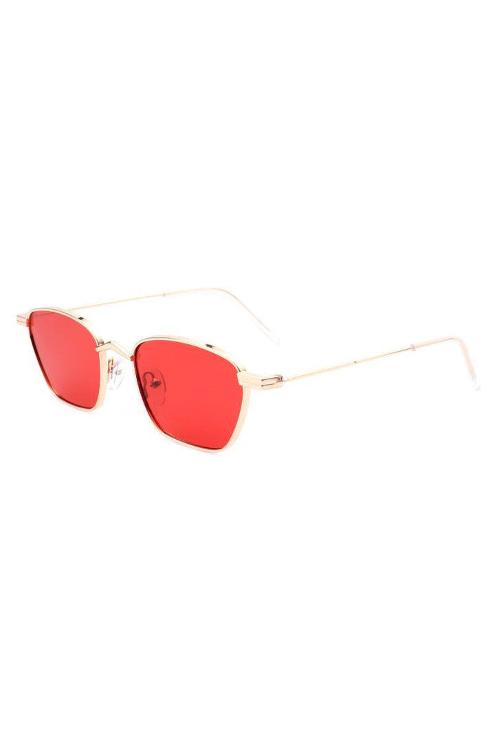 Retro Square Vintage Metal Fashion Sunglasses | Anekay