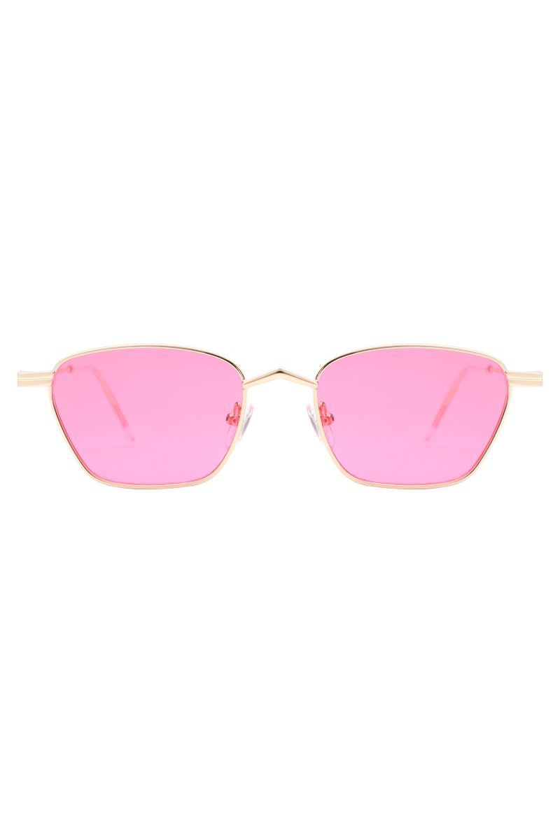 Retro Square Vintage Metal Fashion Sunglasses | Anekay