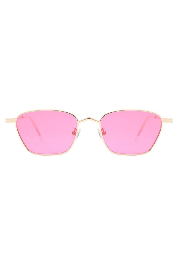 Retro Square Vintage Metal Fashion Sunglasses | Anekay
