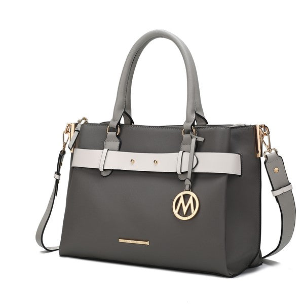 Mkf Jamie Womens Satchel Bag By Mia K