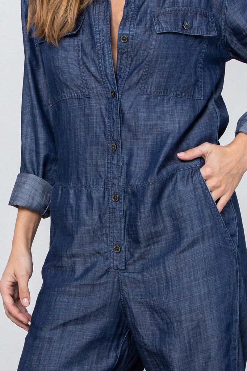 Premium Tencel Jumpsuit