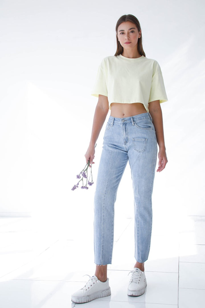 Medium High Rise Premium Boyfriend Jeans