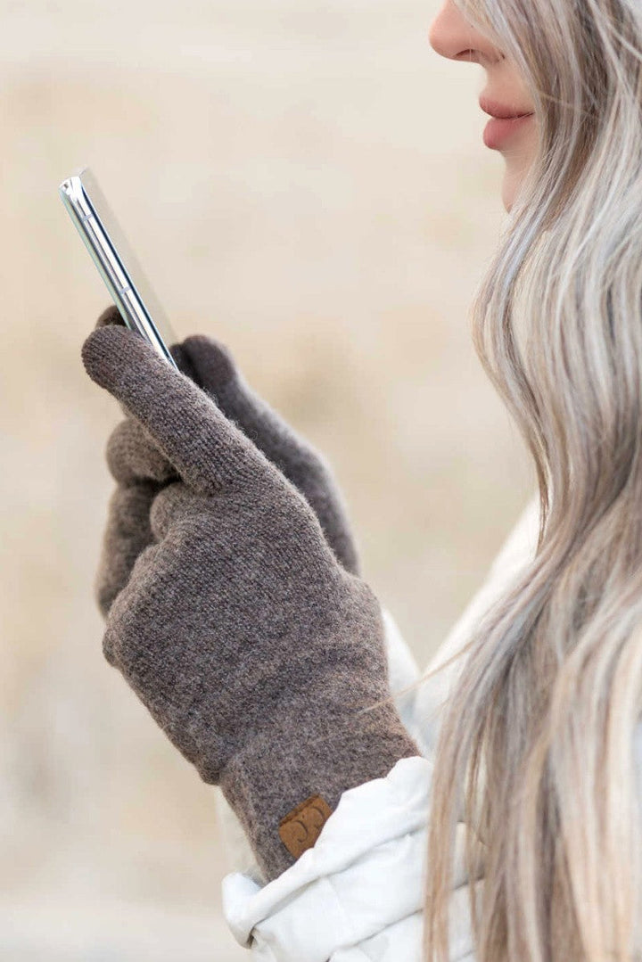 Cc Cashmere Blend Touch Gloves | Anekay