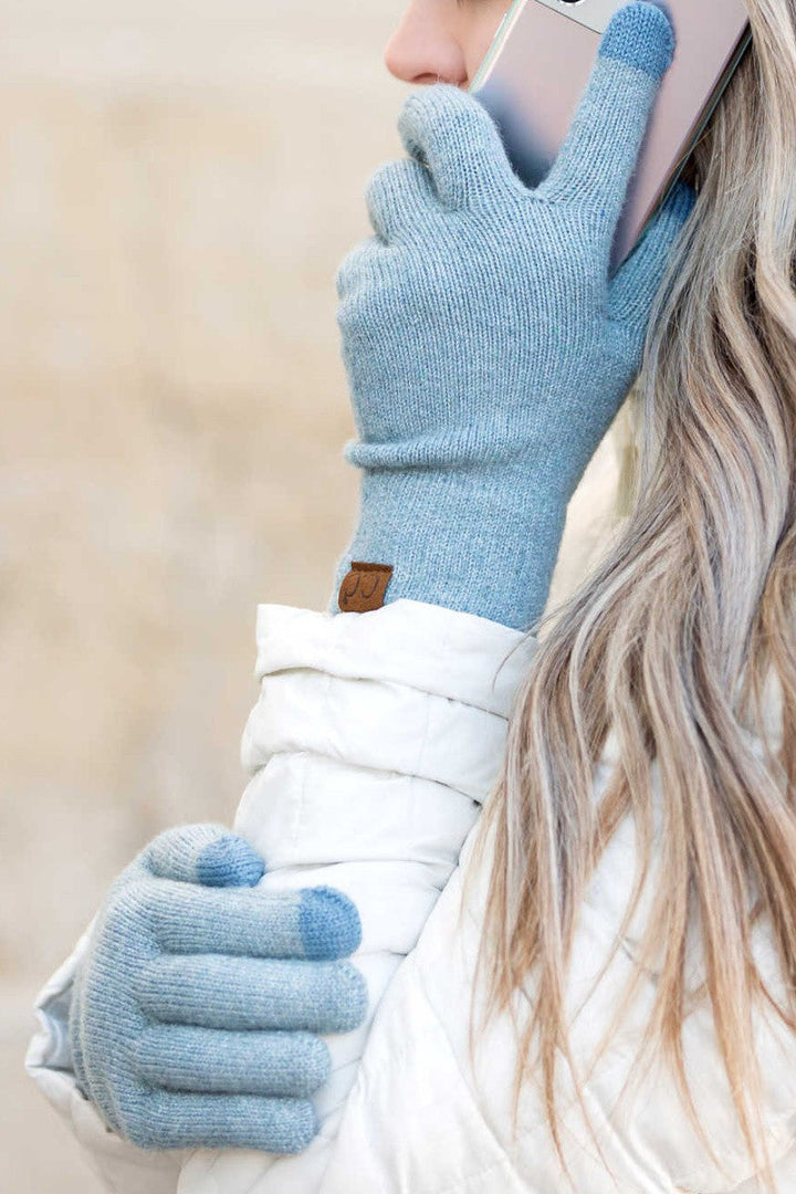 Cc Cashmere Blend Touch Gloves | Anekay