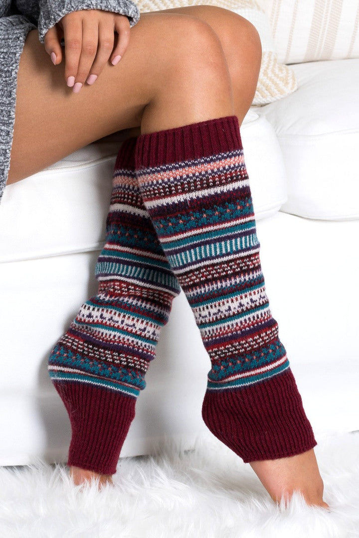 Short Fairisle Legwarmer | Anekay
