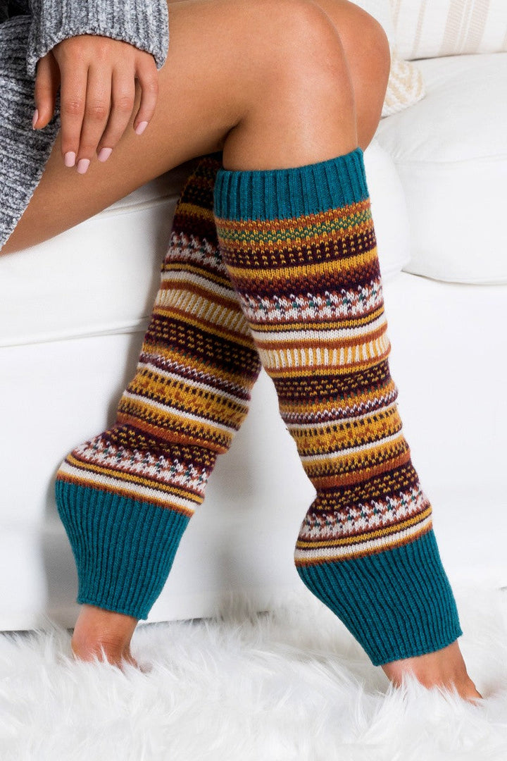 Short Fairisle Legwarmer | Anekay