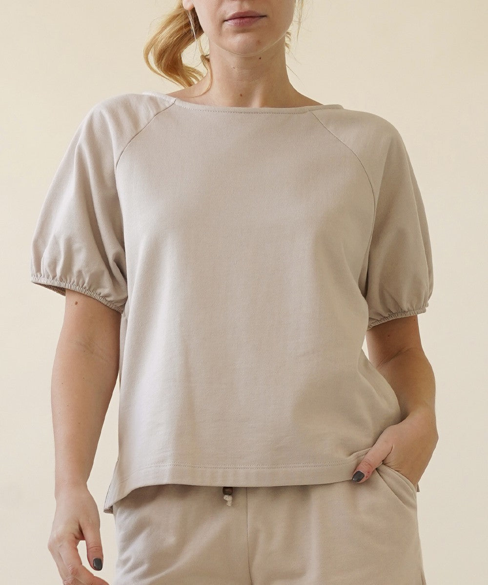 Hemp Balloon Slv Top