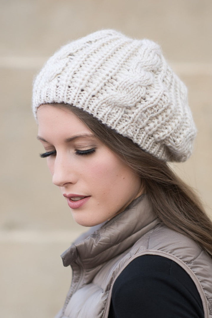 Knit Slouchy Beret | Anekay