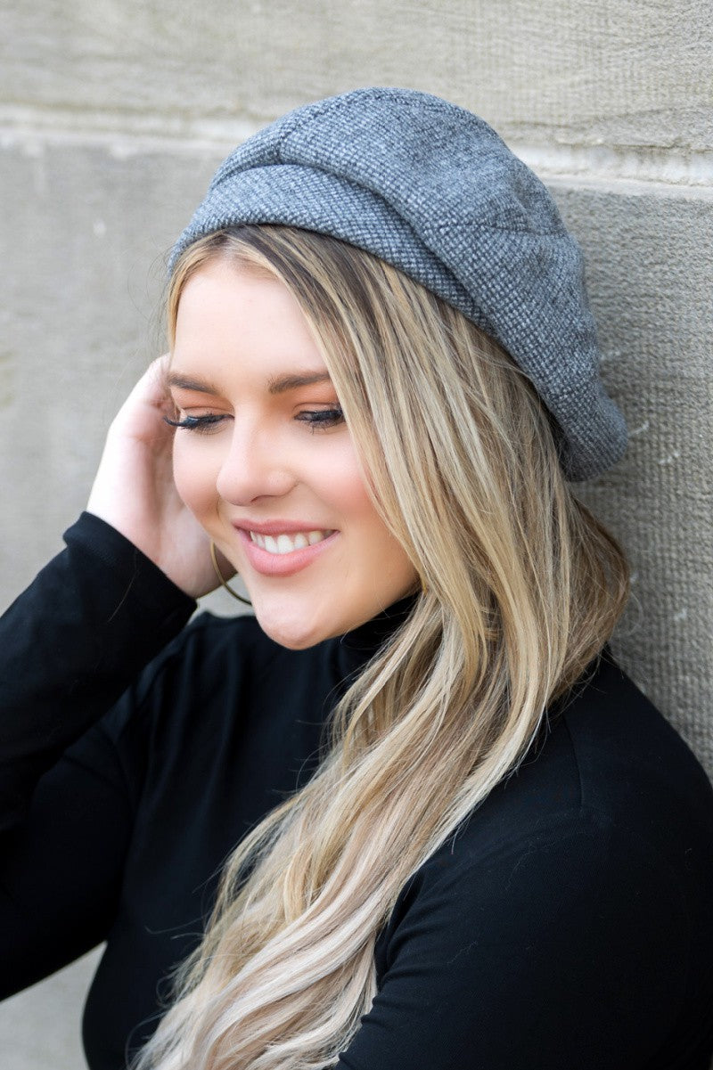 Fold Over Beret | Anekay
