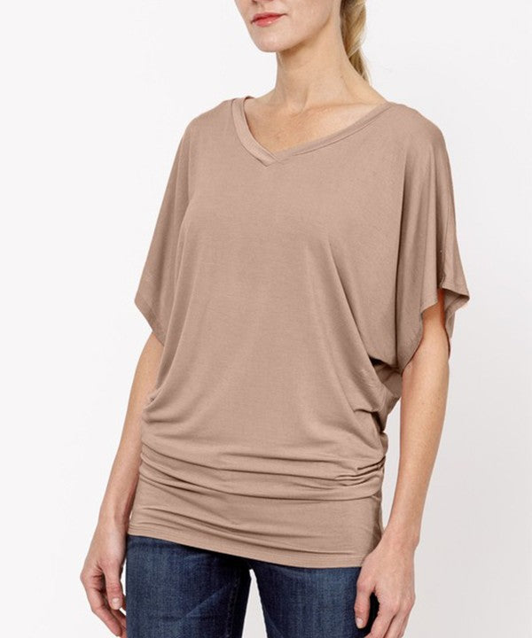 MAUVE Bamboo Sk Collection Signature Tunic Top