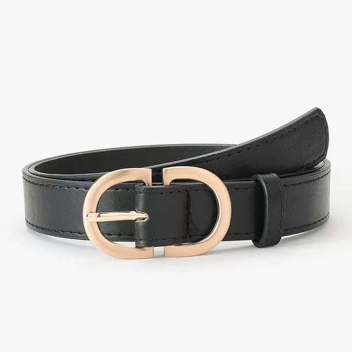 Cognac D Ring Belt | Anekay