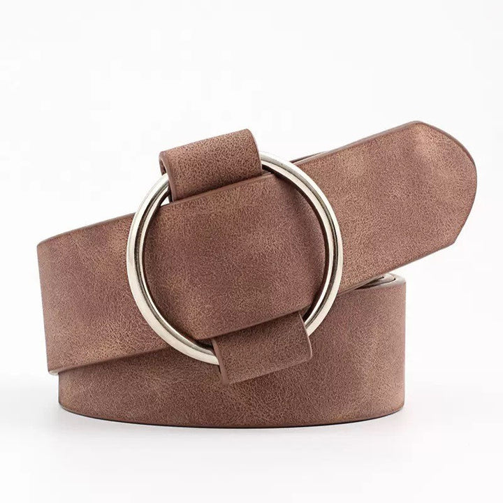 Taupe O Ring Belt | Anekay