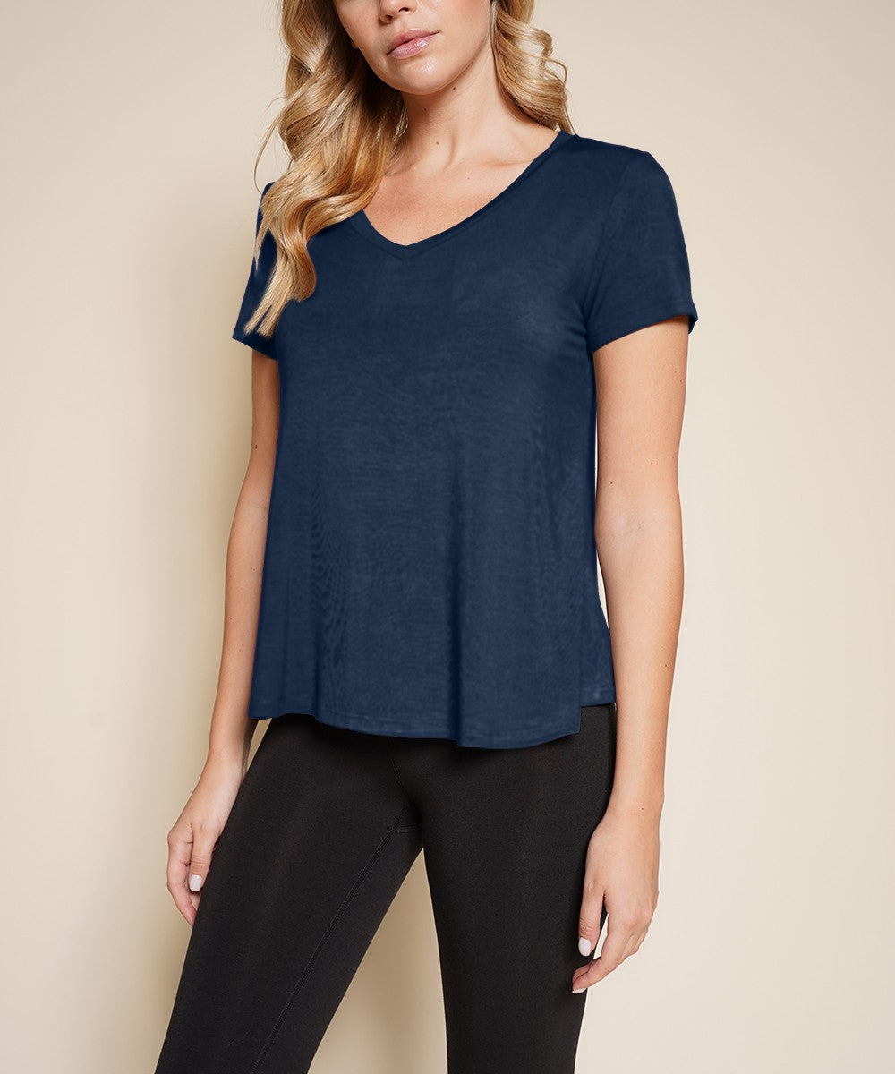 Taupe Bamboo Classic V Top