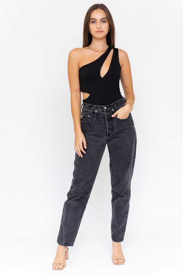 Cut Out Tank Bodysuit
