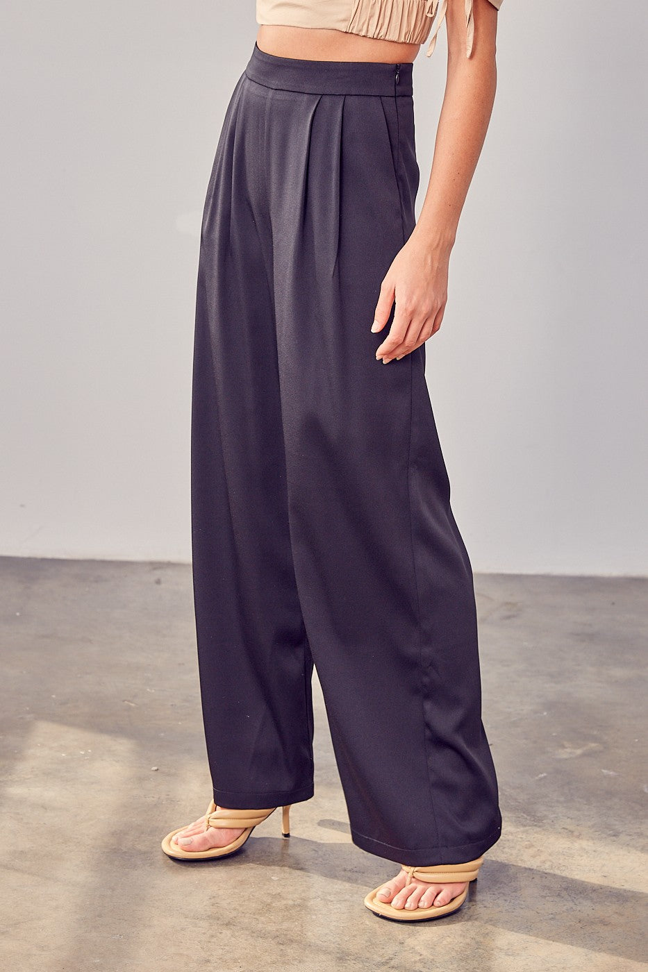 Black Wide Leg Pants 2