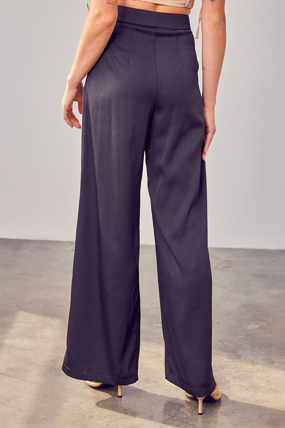Black Wide Leg Pants 2