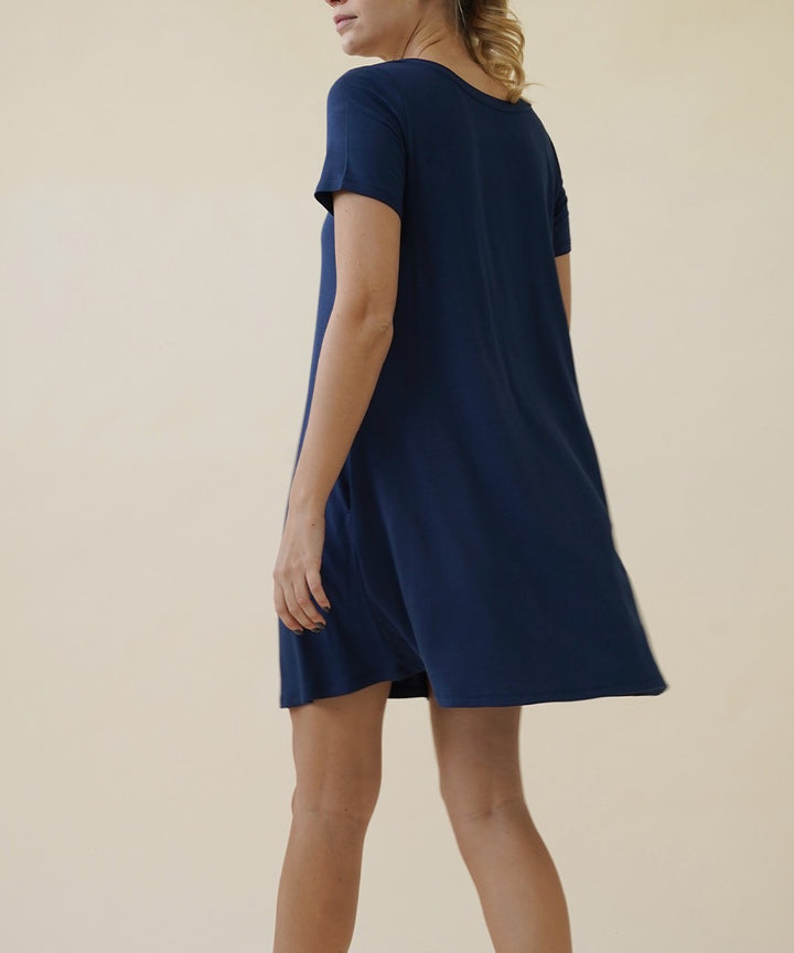 Bamboo Short Sleeve Dress