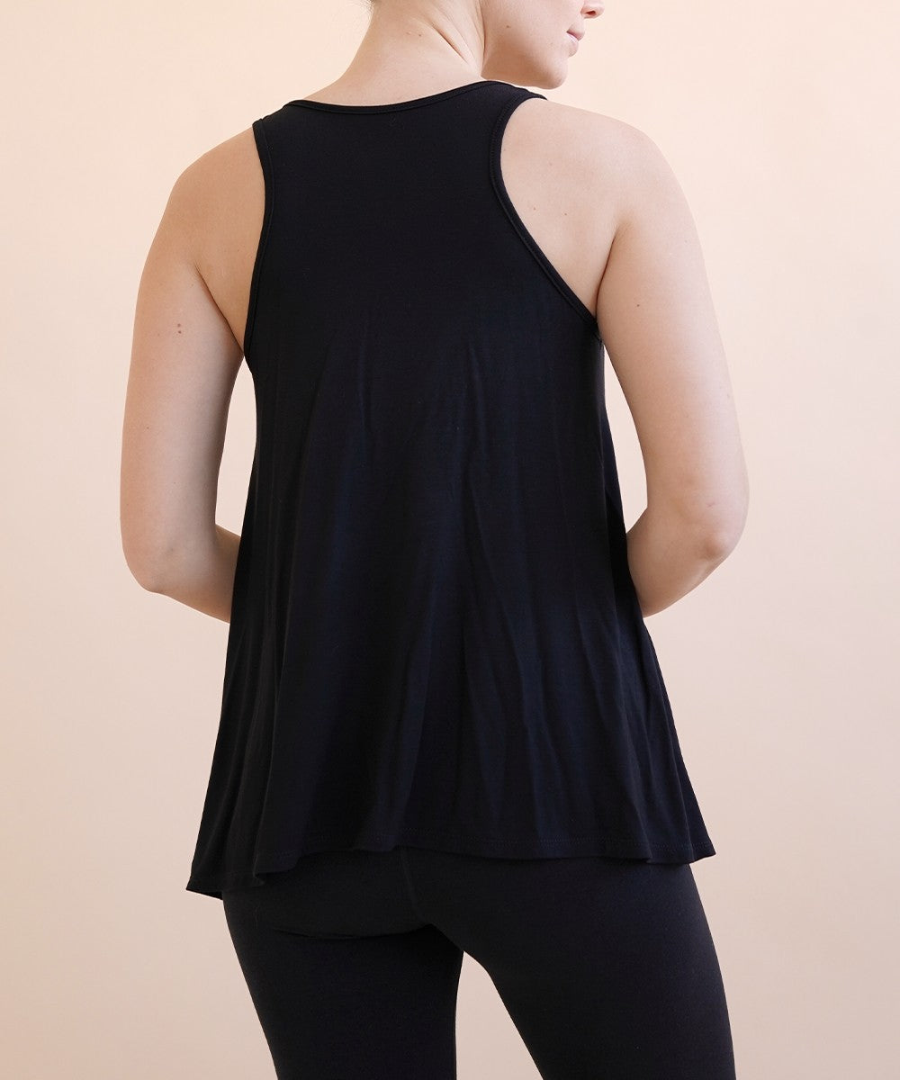 Bamboo Flared Tank