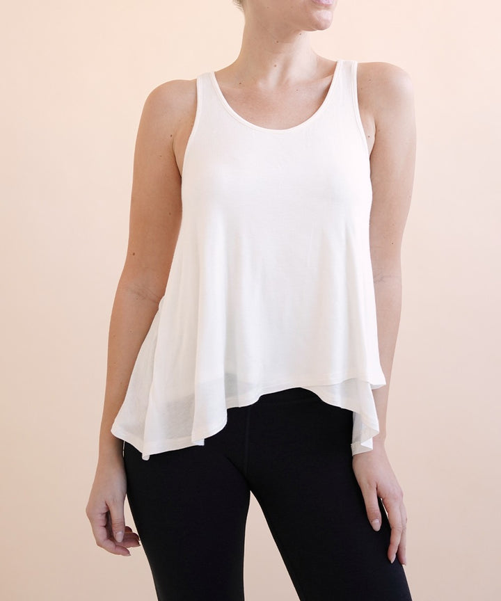 Bamboo Flared Tank