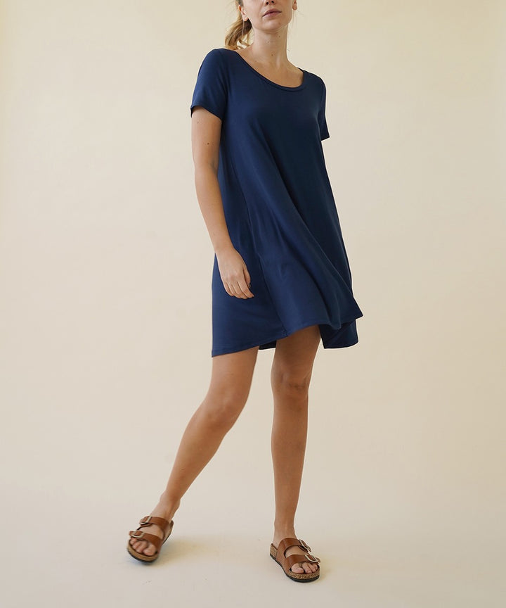 Bamboo Classic Short Slv Dress