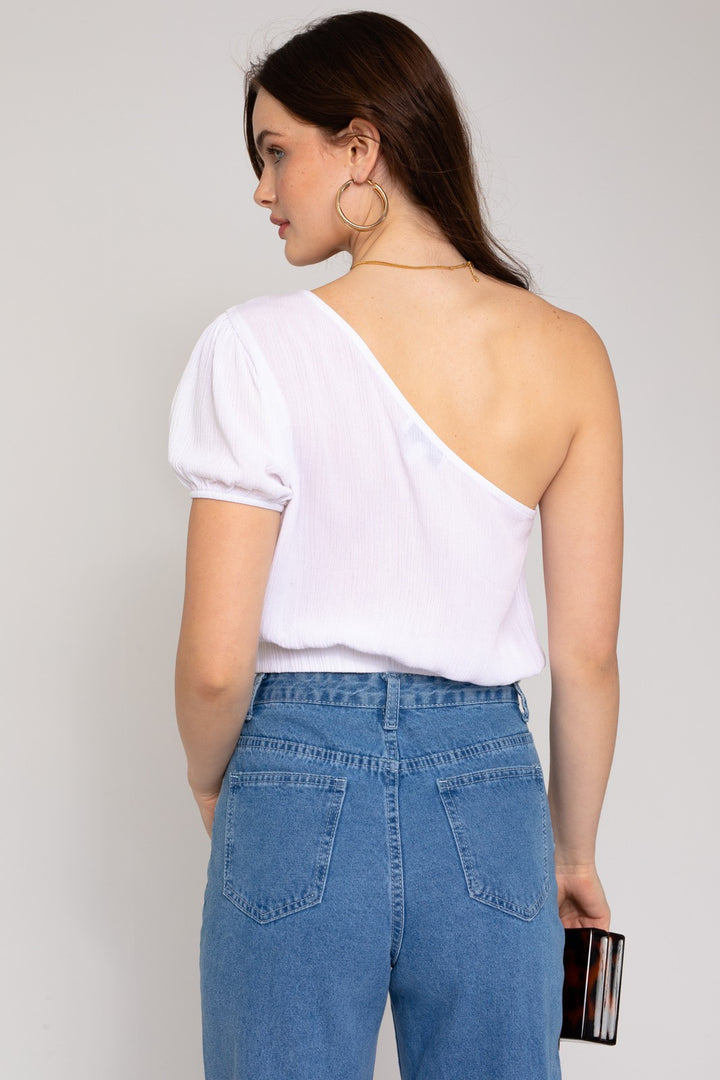 S S One Shoulder Top